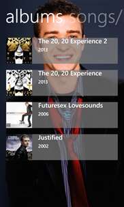 Justin Timberlake Music screenshot 2