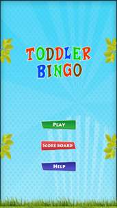 Toddler Bingo screenshot 1