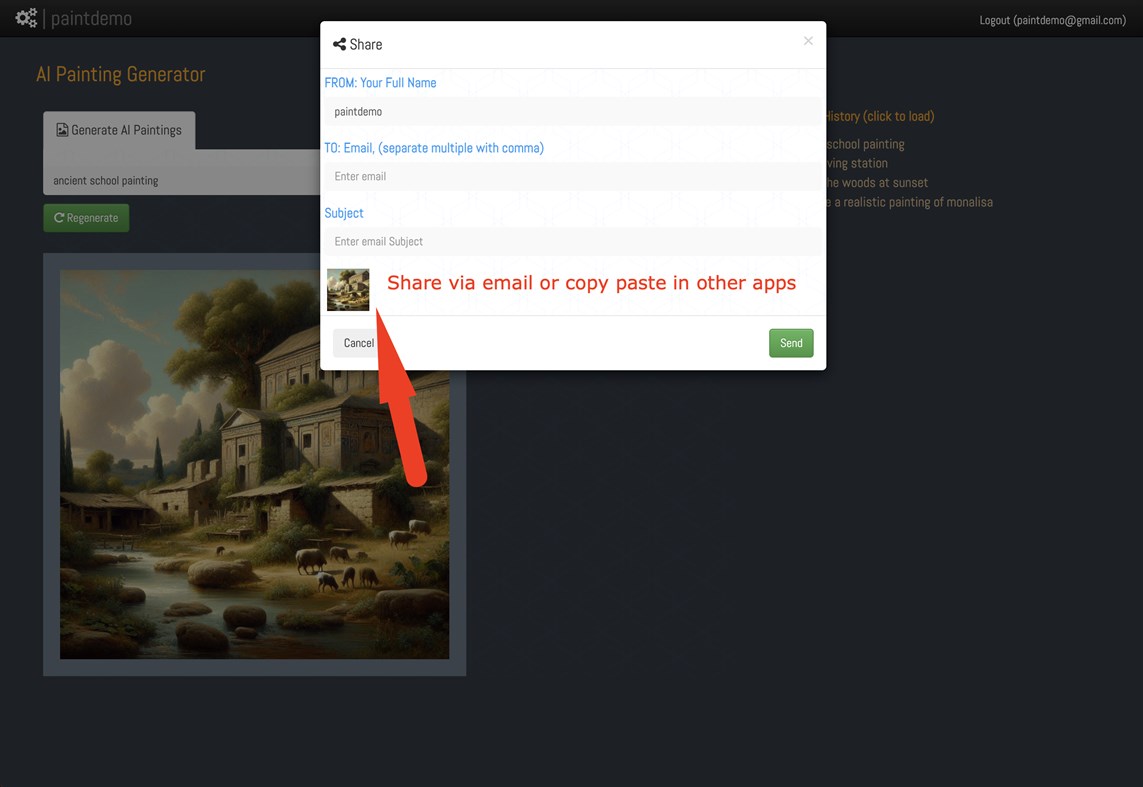 #6. AI Painting Generator (Windows) De: IW Technologies LLC