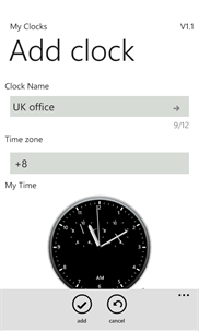 My Clocks screenshot 6