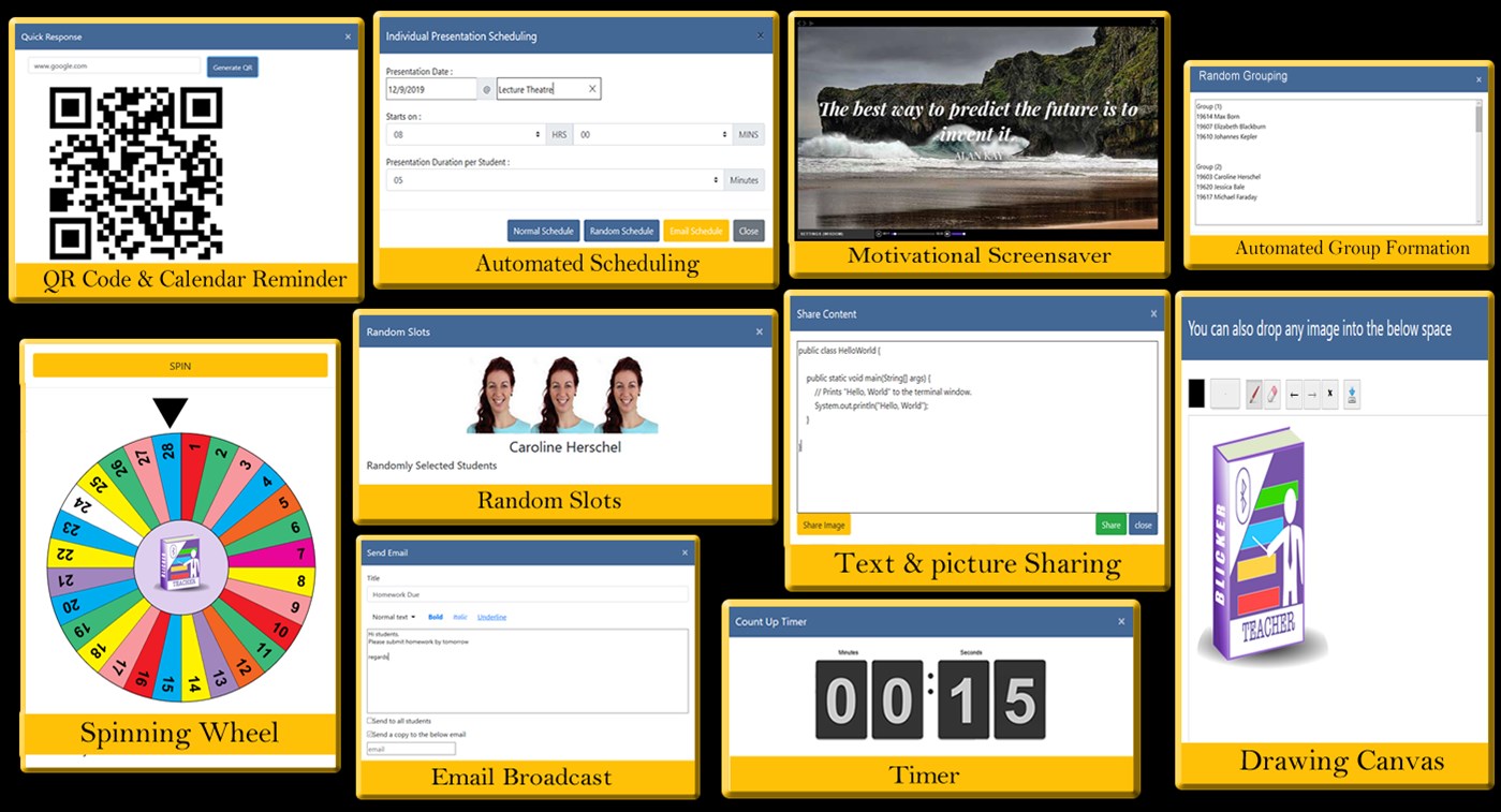 #5. Blicker For Teacher - Student Response System (Windows) Oleh: The Interactive Studio