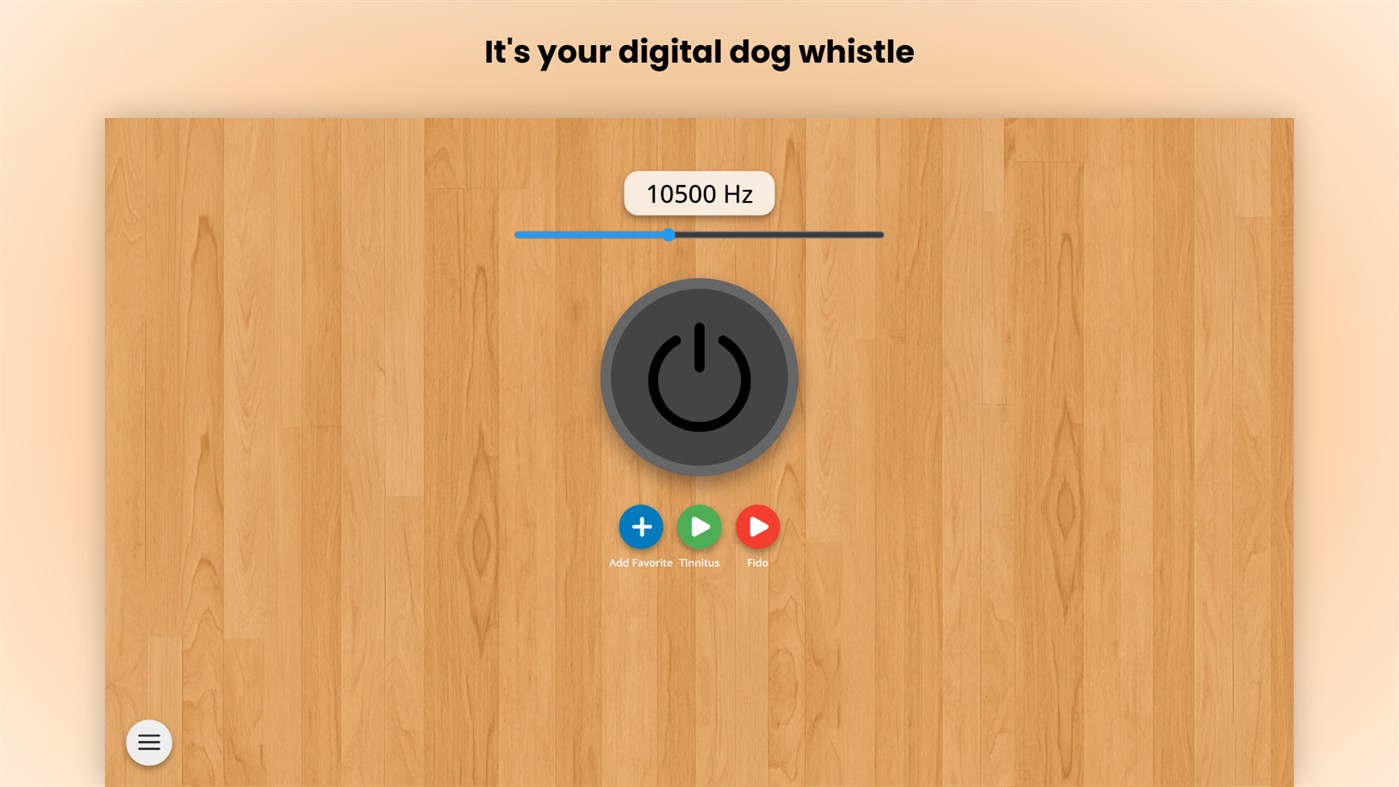 #1. Dog Whistle App (Windows) Által: Ape Apps