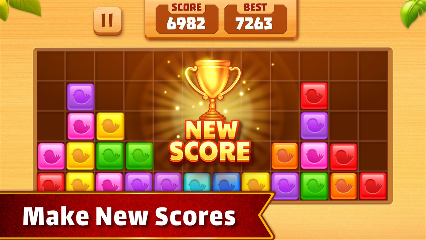 #6. Match Tiles: Block Puzzle Game (Windows) 由: RV AppStudios