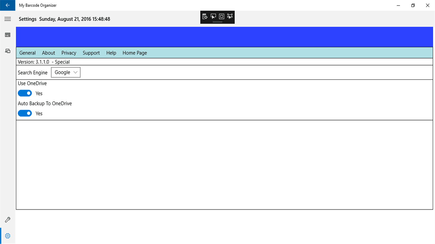 #6. My Barcode Organizer (Windows) โดย: Stembridge