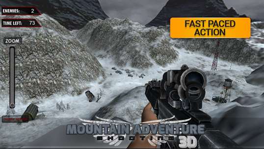 Mountain Adventure Shooting 3D screenshot 1