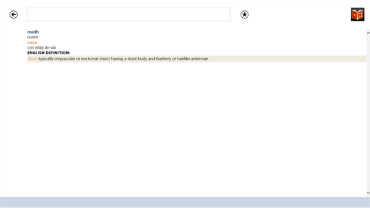 Vietnamese<>English Dictionary screenshot 2