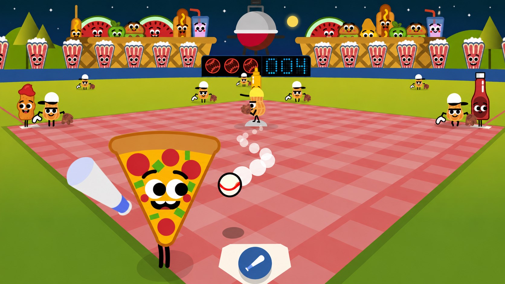 Doodle Baseball Game