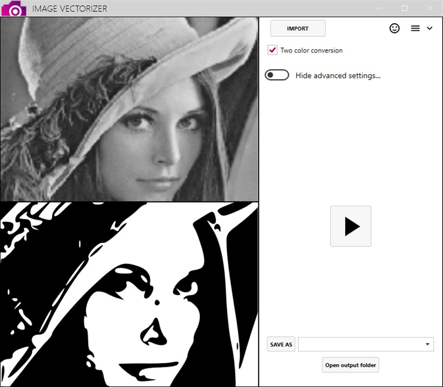 #6. Image Vectorizer (Windows) Door: Megaish