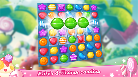 Sugar Burst Mania - Match 3: Candy Blasting Adventure screenshot 1