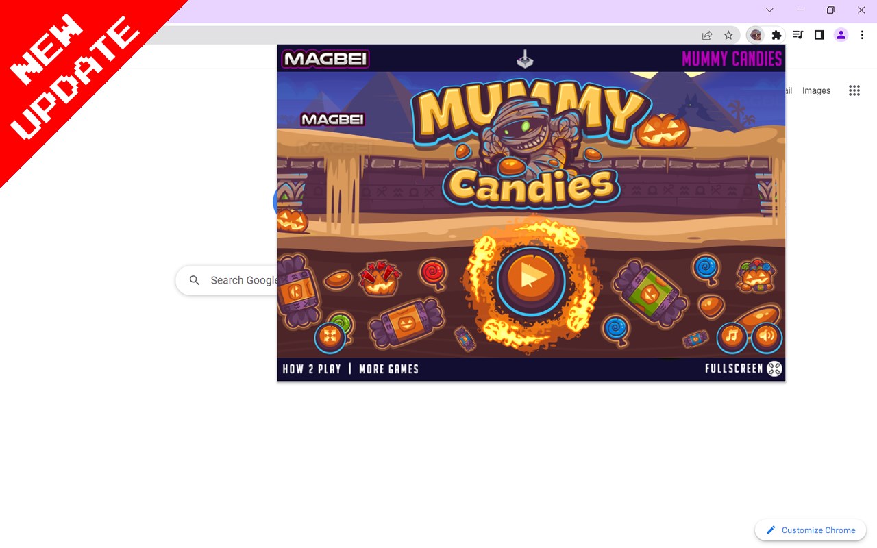 Mummy Candies Game - Runs Offline