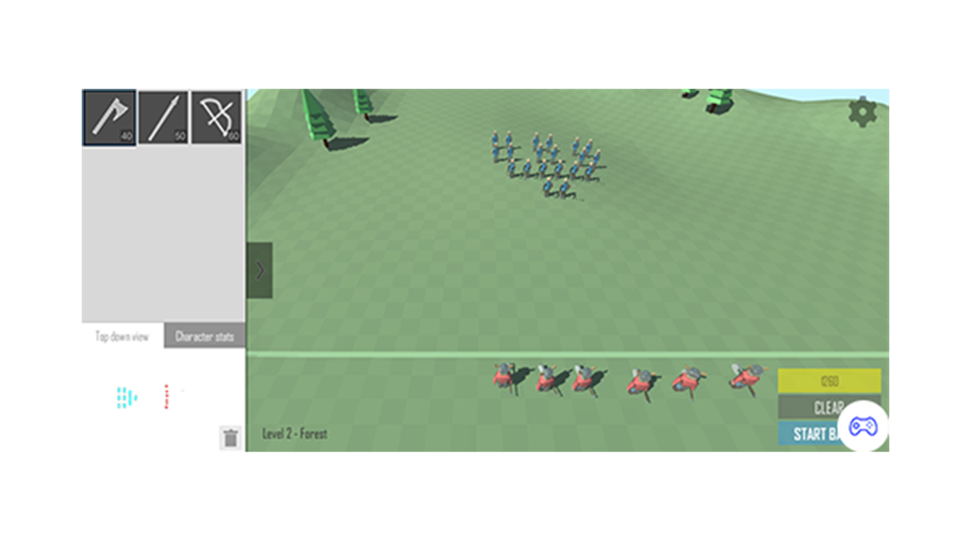 #3. Battle Simulator (Windows) Ved: DSA Games