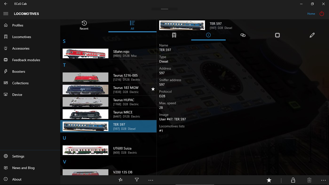 #2. ECoS Cab (Windows) 由: Konstantin Kolesnik