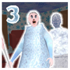 Scary Frozen Granny Ice Queen