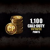 1 100 очков Call of Duty®: WWII