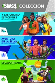 Los Sims™ 4 Colección: Y Las Cuatro Estaciones, Aventura en la Selva, Escalofriante Pack de Accesorios