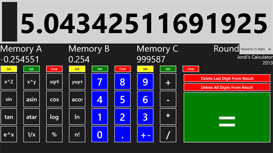 Simple Calculator Jordi screenshot 3
