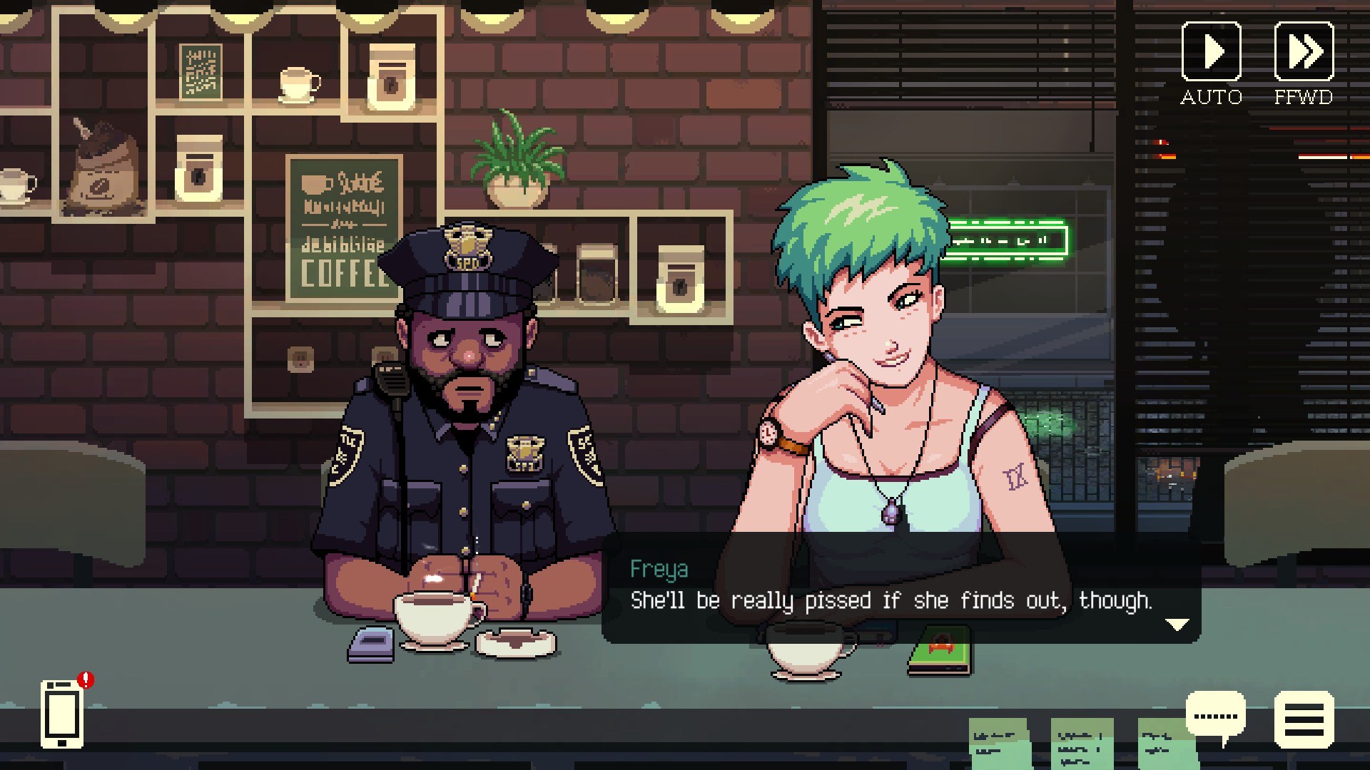 Screenshot 3 from Coffee Talk