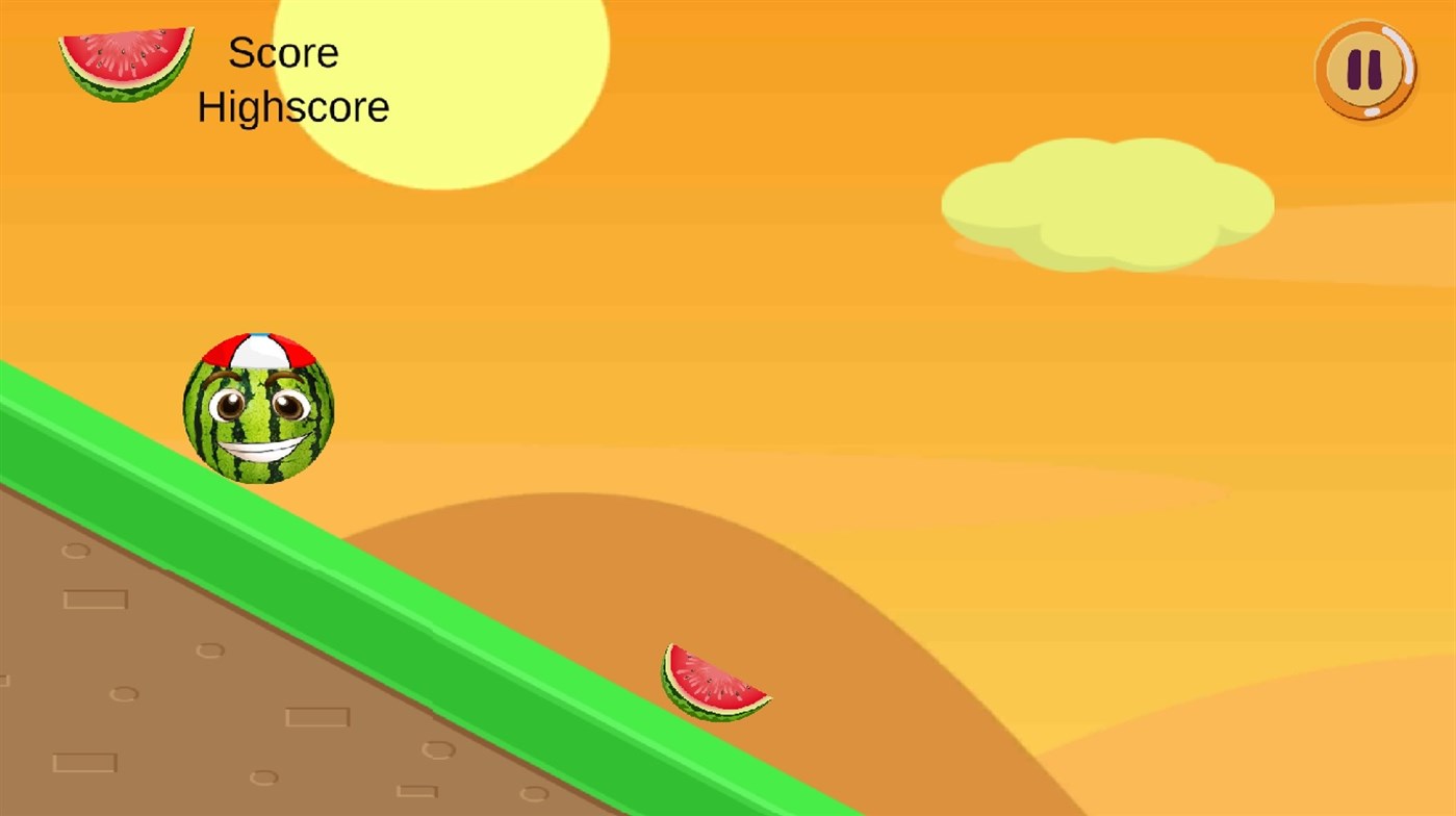 #4. Watermelon Go (Windows) Podle: Game Developer20