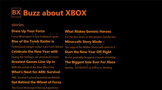 Buzz about XBOX screenshot 2