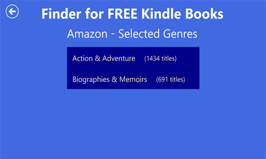 Finder for FREE Kindle Books screenshot 3