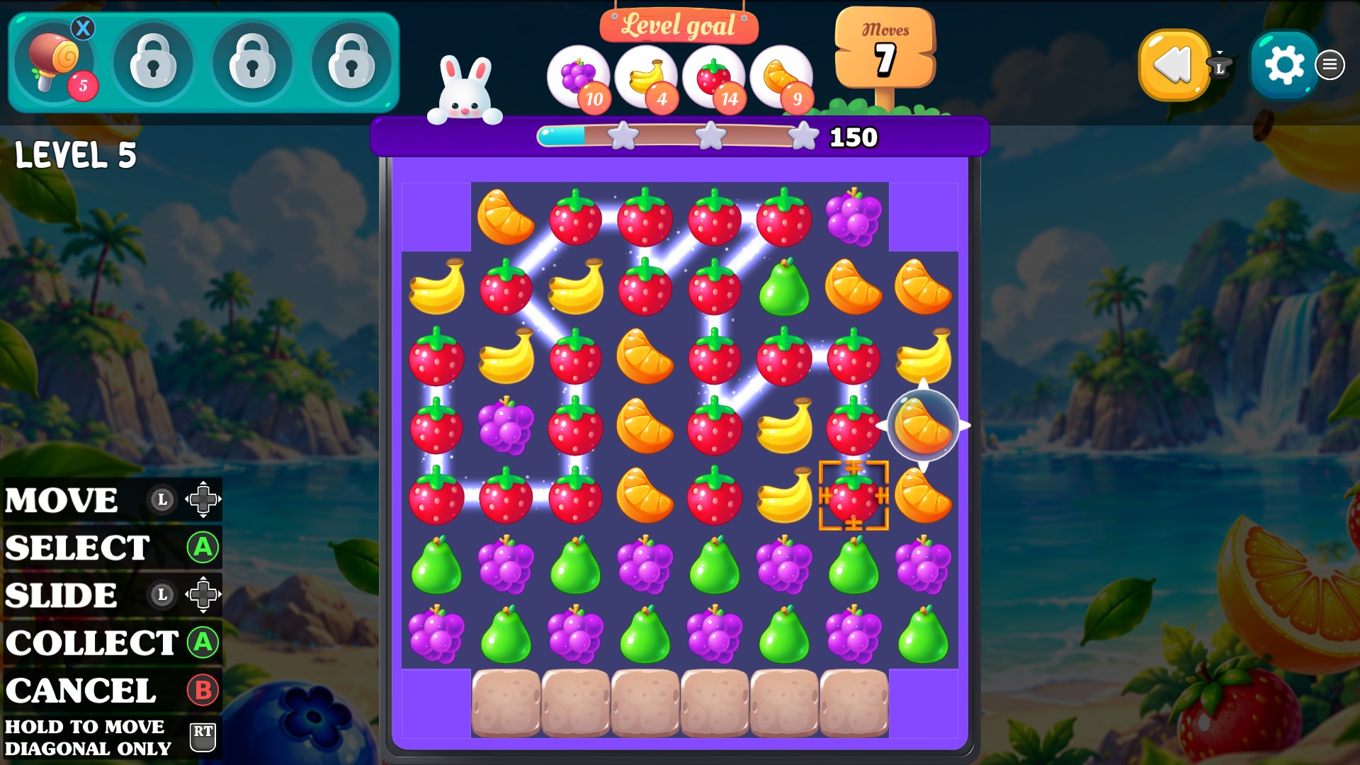 Fruit Swipe Puzzle screenshot 4
