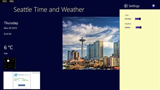 Seattle Time and Weather screenshot 3