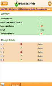 SQL Server 2012 Exam Prep FREE screenshot 5