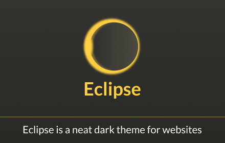 Eclipse dark theme small promo image