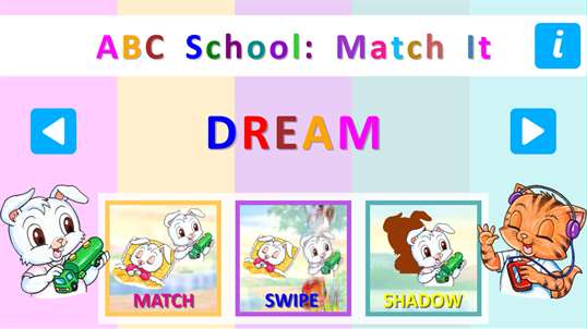 ABC School - Match It screenshot 1