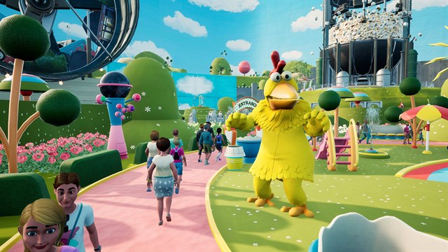 Park Beyond - Chicken Run: Dawn of the Nugget - Theme World screenshot 4