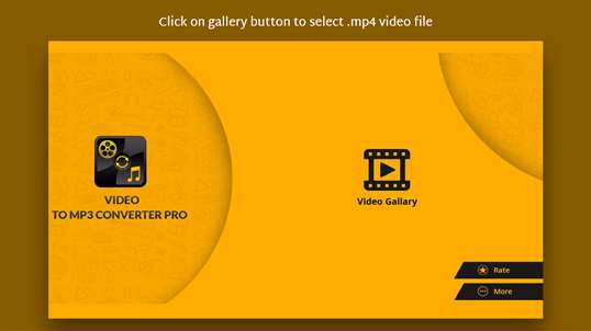 Video To MP3 Converter Pro screenshot 1