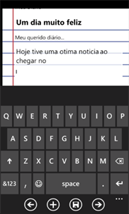 Meu Diário screenshot 2
