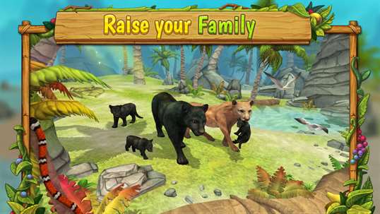 Panther Family Sim screenshot 1