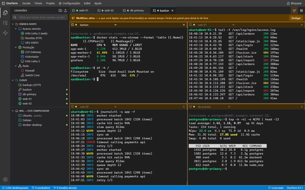 #1. OneTerm (Windows) Von: GUIAP