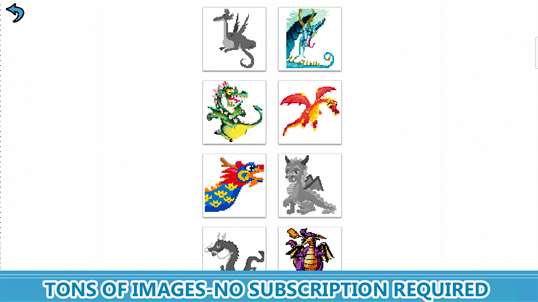 Dragons Color by Number - Pixel Art, Sandbox Coloring screenshot 6