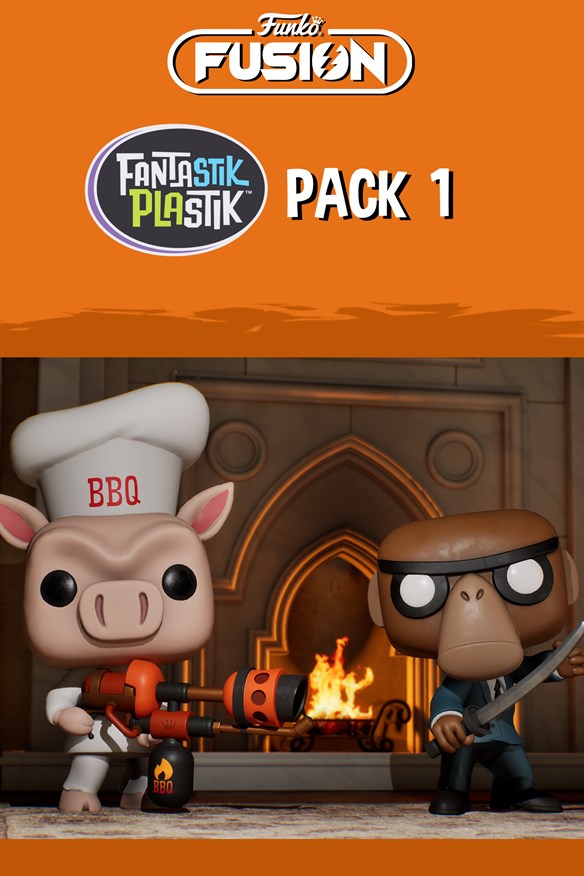 Funko Fusion - Fantastik Plastik Pack 1 - Monkey Assassin and Sam Xbox Series X|S and Xbox One cover art