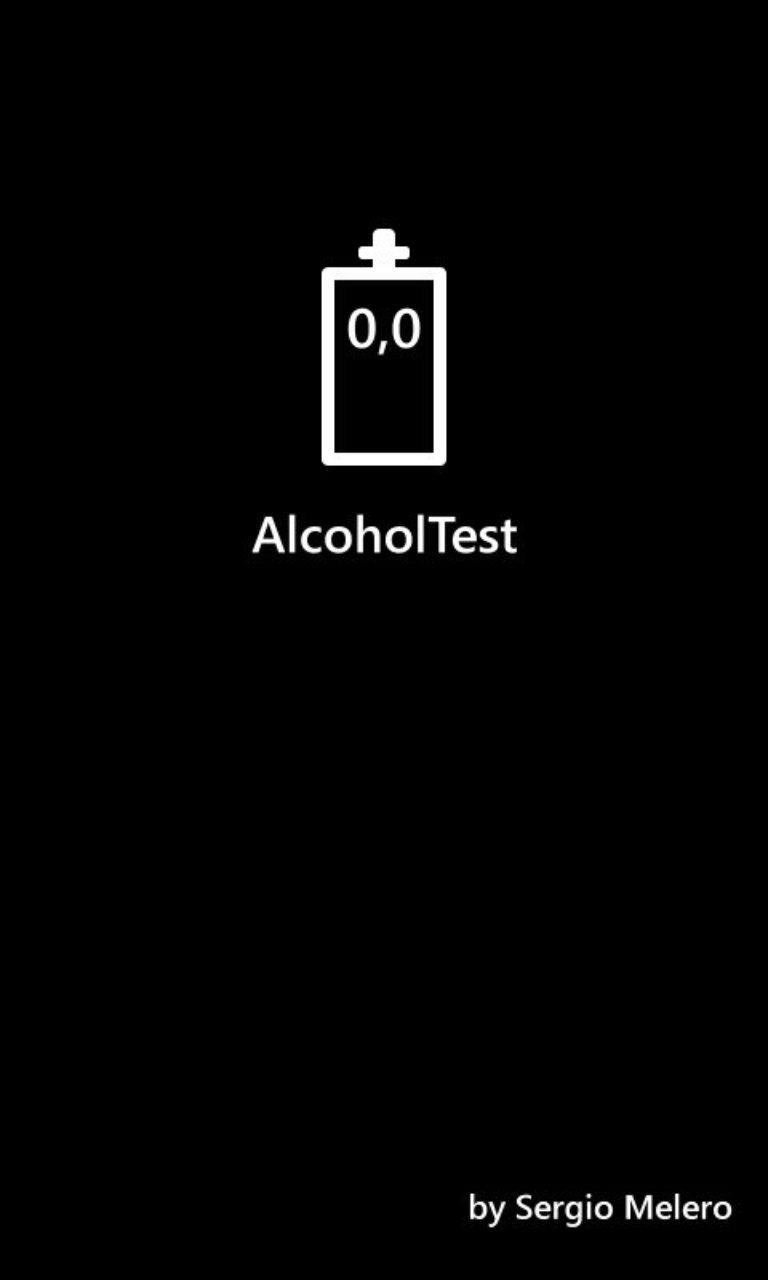 Captura 1 AlcoholTest windows