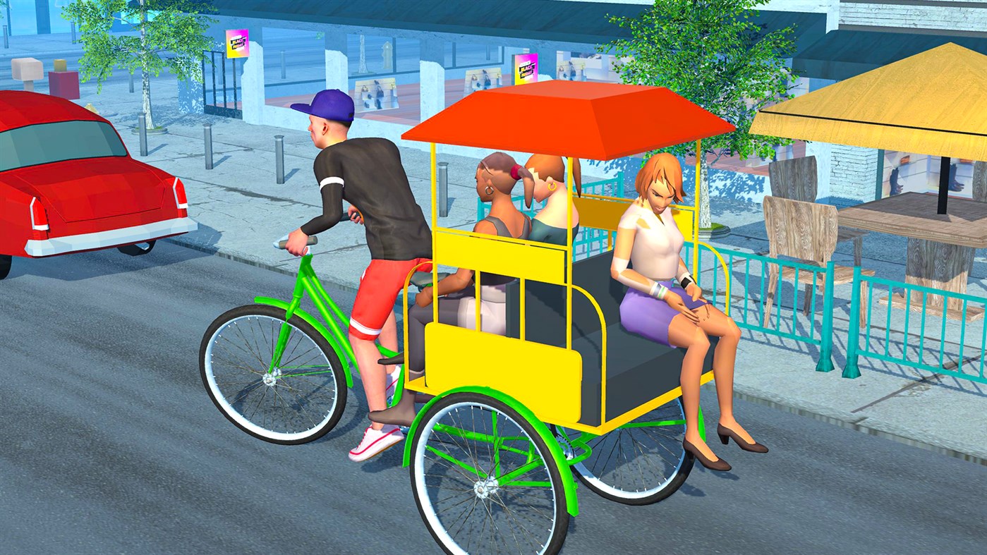 #4. Cycle Taxi (Windows) 由: LucknOk Game