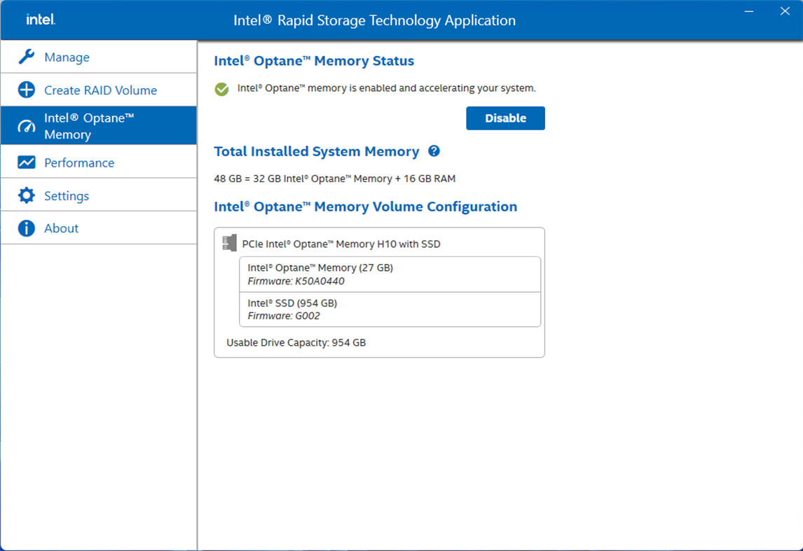 #3. Intel® Rapid Storage Technology Application (Windows) By: INTEL CORP
