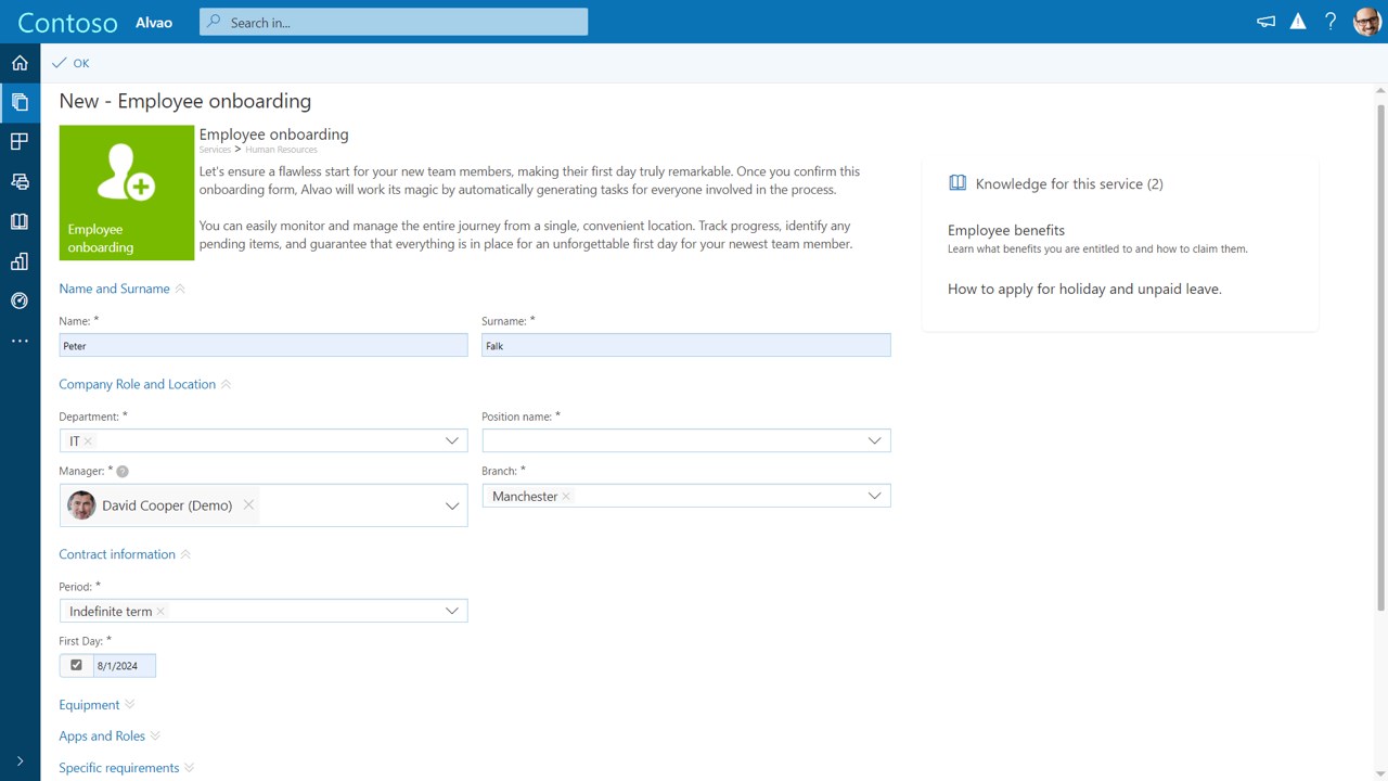 Snapshot 8 of ALVAO Service Desk - Agent Based Pricing