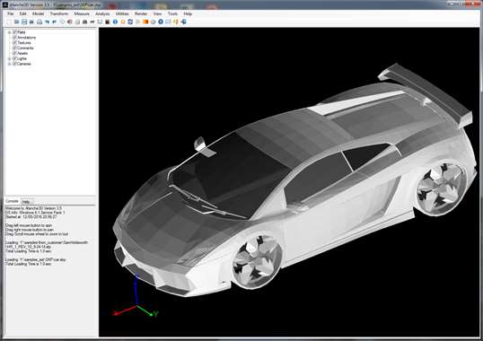 Afanche 3D CAD Viewer Pro for PC (Full Version) screenshot 4