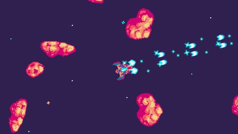 Neon Asteroids