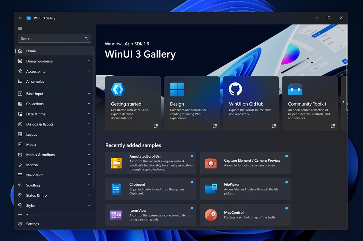 #2. WinUI 3 Gallery (Windows) 由: Microsoft