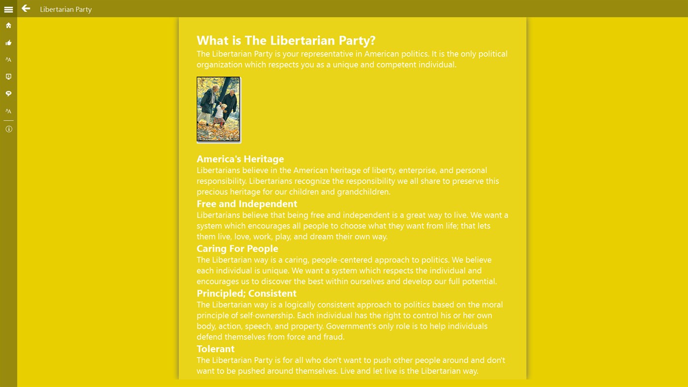 #3. Libertarian Party (Windows) By: Harmonic Lotus