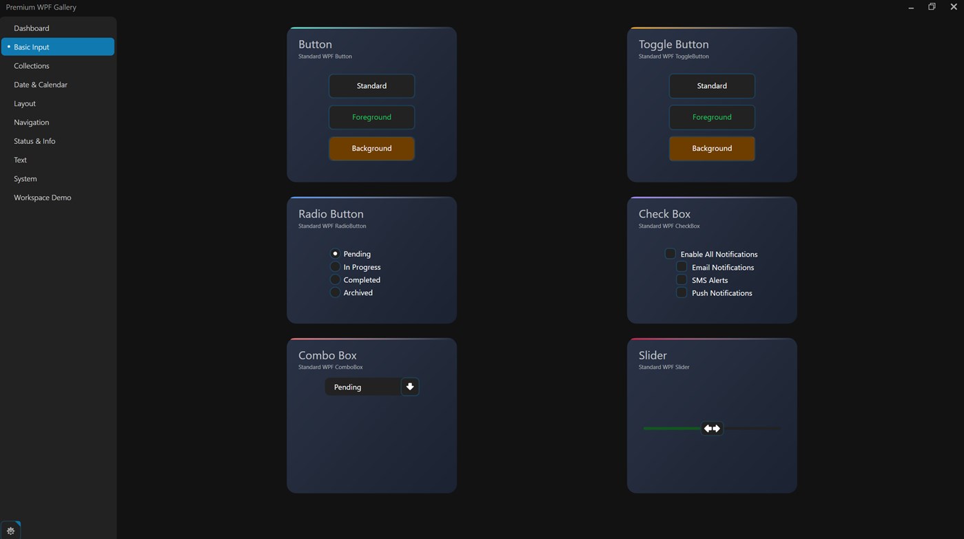 #4. WPF Gallery – AtomicUI (Windows) Ved: AtomicApps