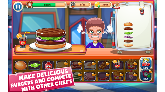 Cooking Joy - Burger Shop screenshot 2