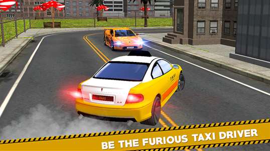 Airport Taxi Crazy Drive 3D - City Pick & Drop Sim screenshot 4