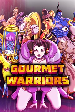 Cover poster for Gourmet Warriors (QUByte Classics)