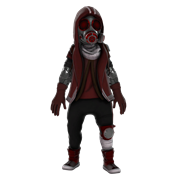Buy with Hoodie Gas Mask - Red - Microsoft
