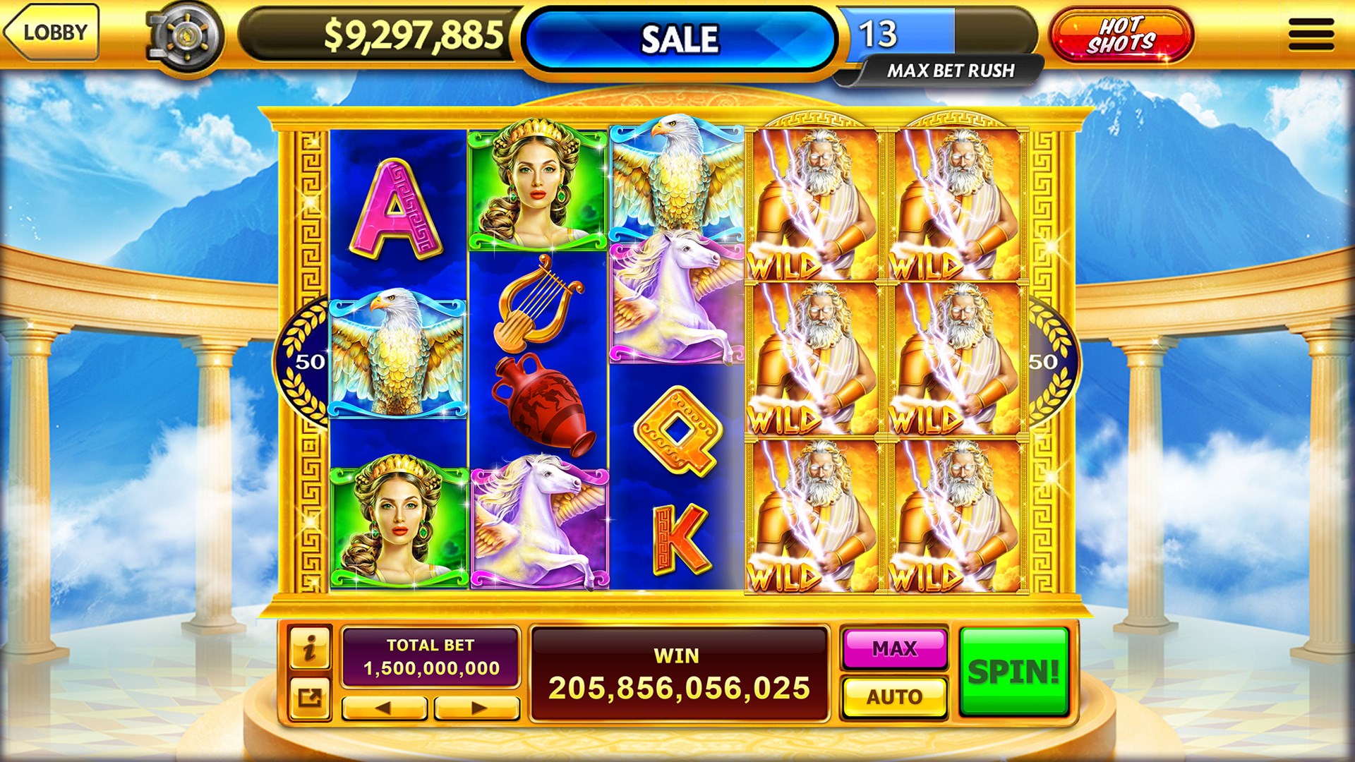 Caesars 100 free spins